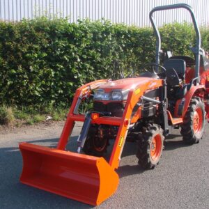 CHARGEUR FRONTAL CX 19 COMPLET GODET TERRE POUR KUBOTA B1830-B2230-B2530-B2050-B2350-B2650 – Image 3