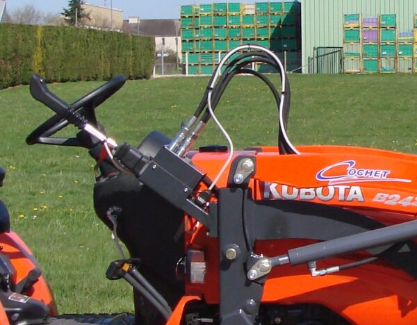 CHARGEUR FRONTAL CX 19 COMPLET GODET TERRE POUR KUBOTA – Image 5