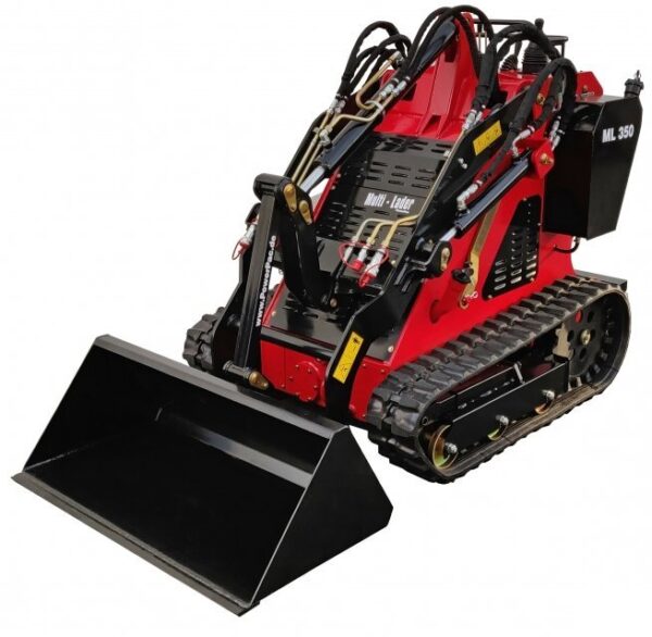 Chargeur multiple PowerPac type ML350 avec chaînes/ roues et godet standard